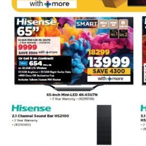 Sound bar at HiFi Corp