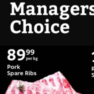 Pork at Oxford freshmarket