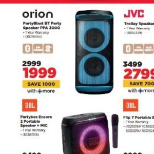 Portable speaker at HiFi Corp
