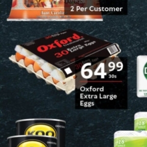 Eggs at Oxford freshmarket