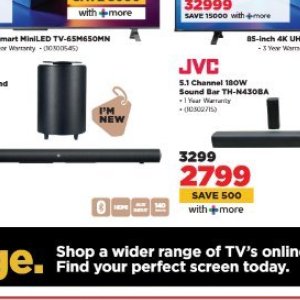 TV set at HiFi Corp