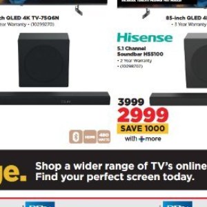 TV set at HiFi Corp