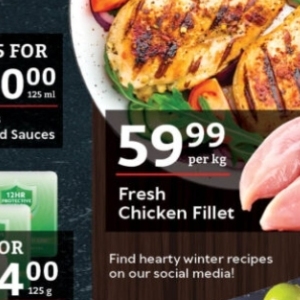 Fillet at Oxford freshmarket