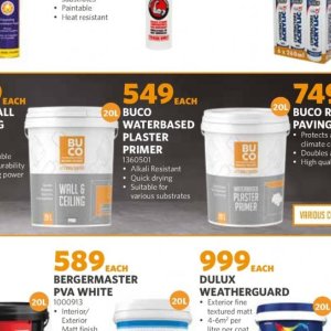 Plaster at BUCO