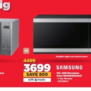 Microwave oven samsung  at HiFi Corp