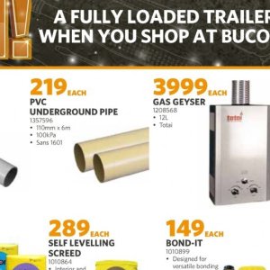 Pipe at BUCO