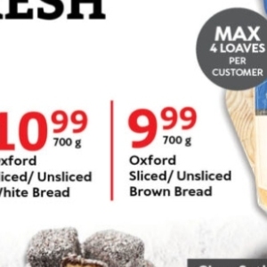 Bread at Oxford freshmarket