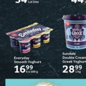 Yoghurt at Oxford freshmarket