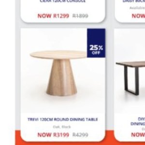 Table at Decofurn