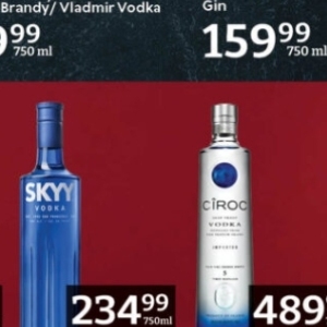 Vodka at Oxford freshmarket