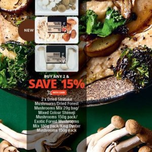 Mushrooms at Checkers
