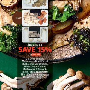 Mushrooms at Checkers