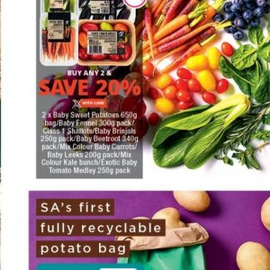 Potatoes at Checkers