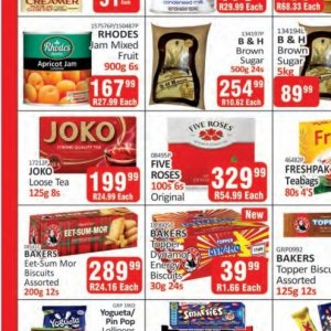 Tea at Kit Kat Cash&Carry
