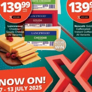 Cheddar at Checkers