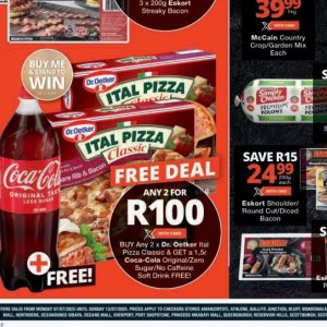 Pizza at Checkers