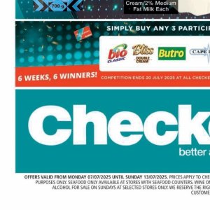 Seafood at Checkers