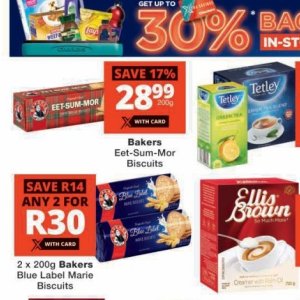 Biscuits at Checkers