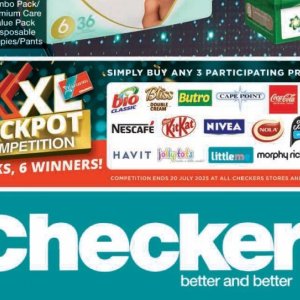   at Checkers