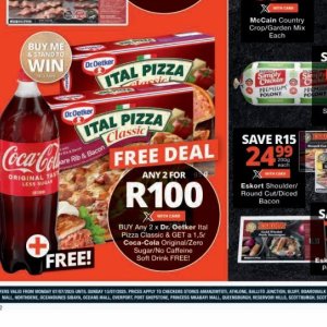 Pizza at Checkers