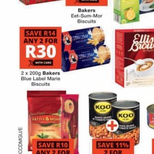 Biscuits at Checkers