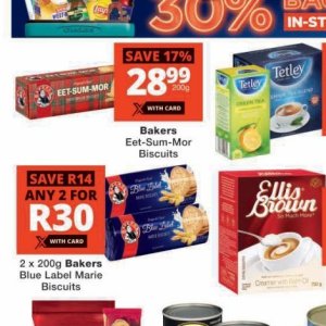 Biscuits at Checkers