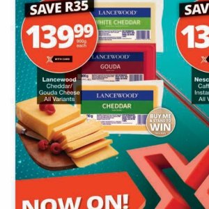 Cheddar at Checkers