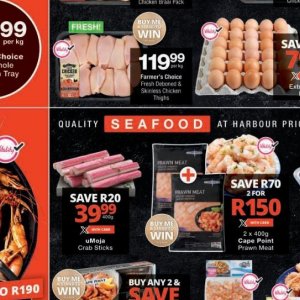 Seafood at Checkers