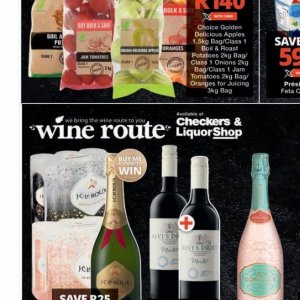 Wine at Checkers