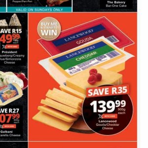 Cheddar at Checkers