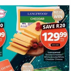 Cheddar at Checkers