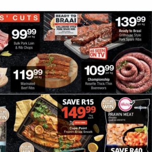 Pork at Checkers