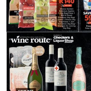 Wine at Checkers