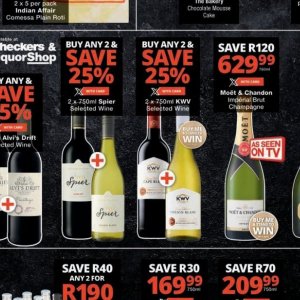 Wine at Checkers