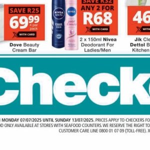 Seafood at Checkers