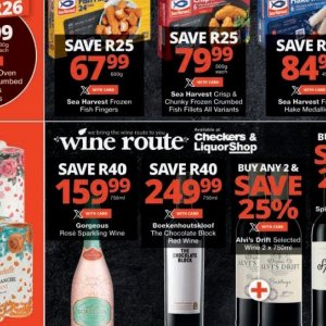 Wine at Checkers