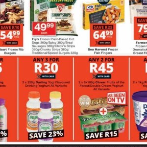 Spiced burgers at Checkers