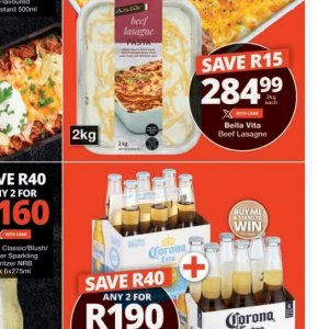 Lasagne at Checkers