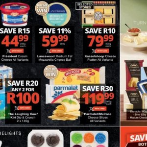 Cheese at Checkers
