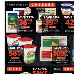 Cheese at Checkers