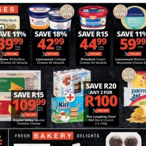 Cottage cheese at Checkers