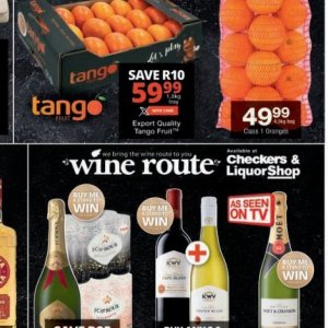 Wine at Checkers