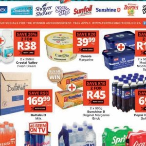 Margarine at Checkers