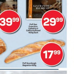 Bread at Pick n Pay Hyper