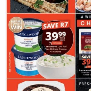 Cottage cheese at Checkers