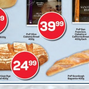 Bread at Pick n Pay Hyper