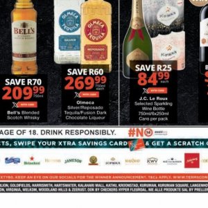 Liqueur at Checkers