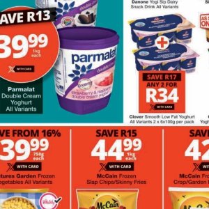Cream danone  at Checkers