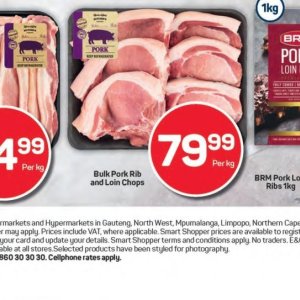 Pork at Pick n Pay Hyper