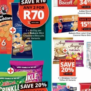 Biscuits at Checkers